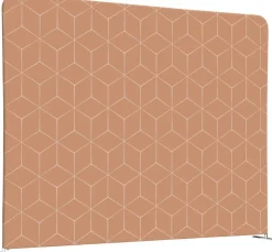 SHOWDOWN EU Scheidingswand Aluminium Beige 1.984 x 450 x 1.502 mm