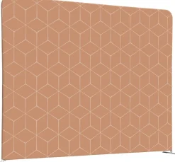 SHOWDOWN EU Scheidingswand Aluminium Beige 1,500 x 1,500 x 450 mm