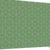 SHOWDOWN EU Scheidingswand Aluminium Groen 1.984 x 450 x 1.502 mm