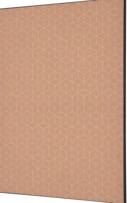 SHOWDOWN Hexagon Textielen Wanddecoratie Multikleur Aluminium