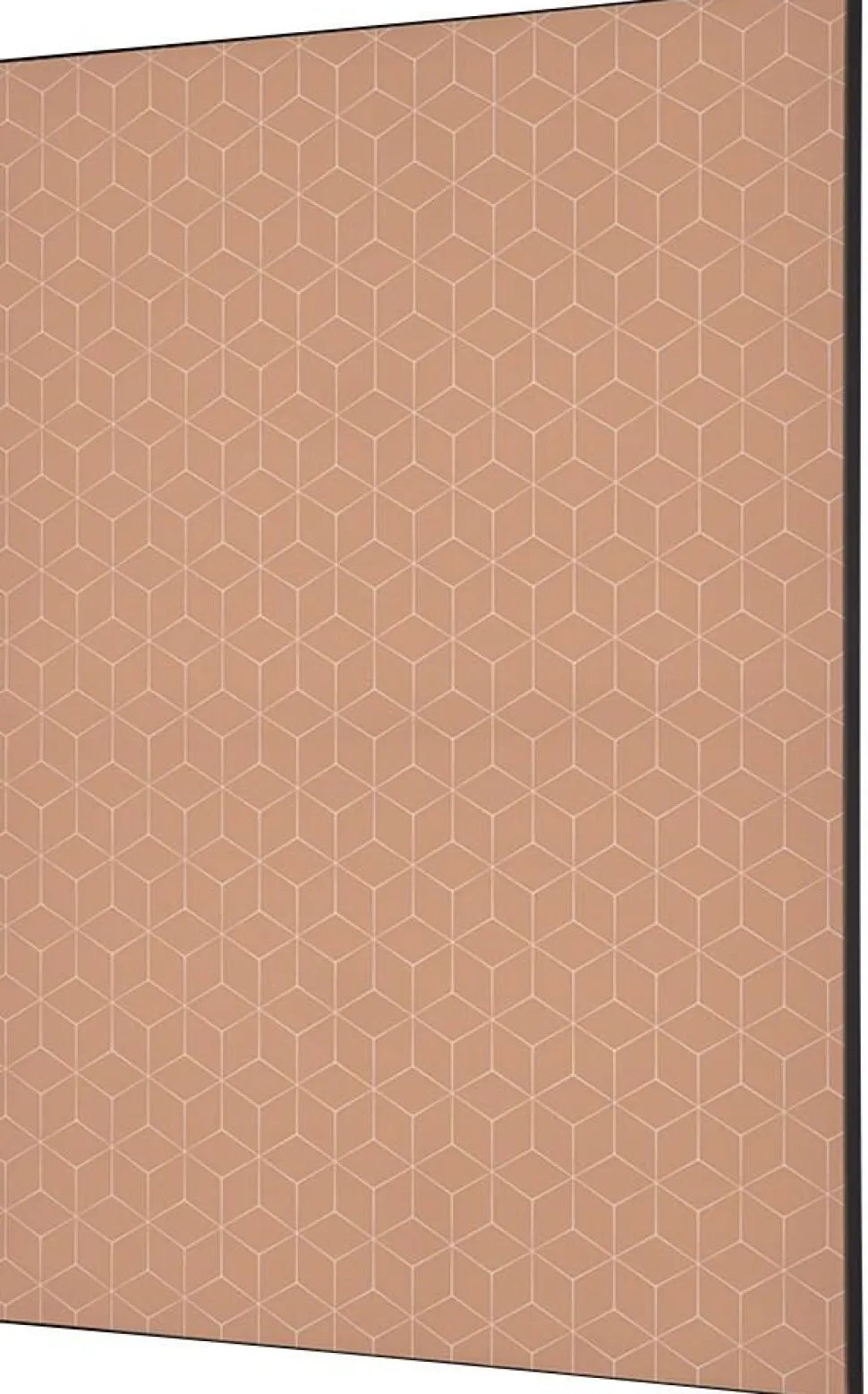 SHOWDOWN Hexagon Textielen Wanddecoratie Multikleur Aluminium