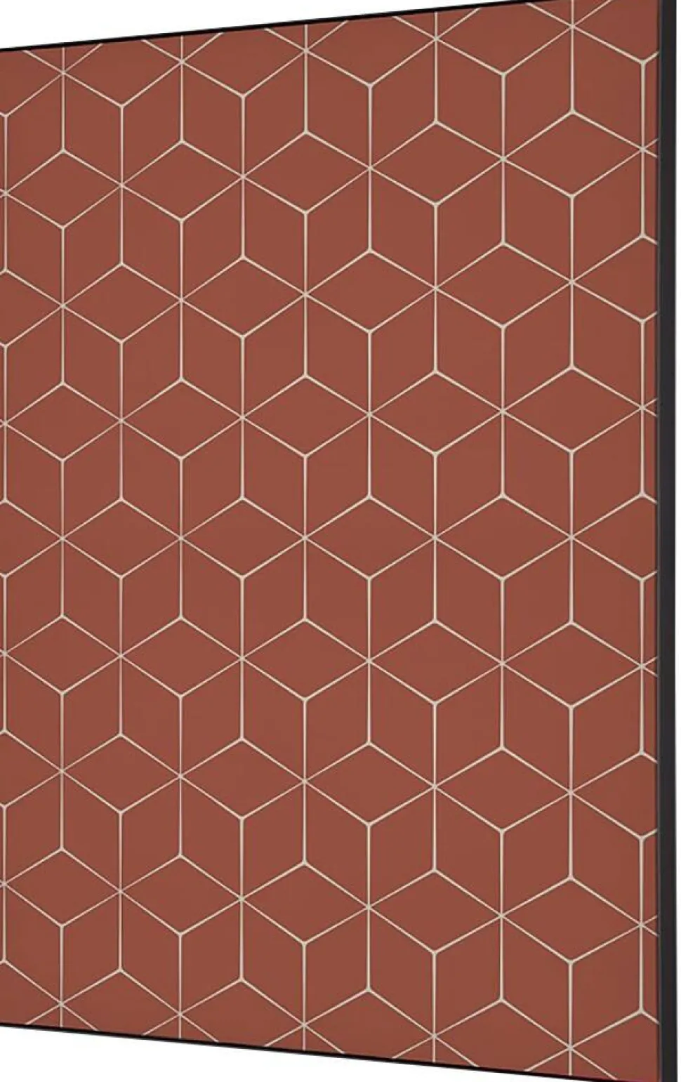 SHOWDOWN Hexagon Textielen Wanddecoratie Multikleur Aluminium