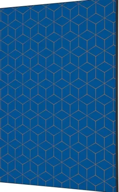 SHOWDOWN Hexagon Textielen Wanddecoratie Multikleur Aluminium