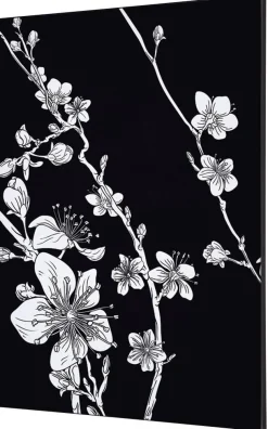 SHOWDOWN Japanese Blossom Textielen Wanddecoratie Multikleur Aluminium