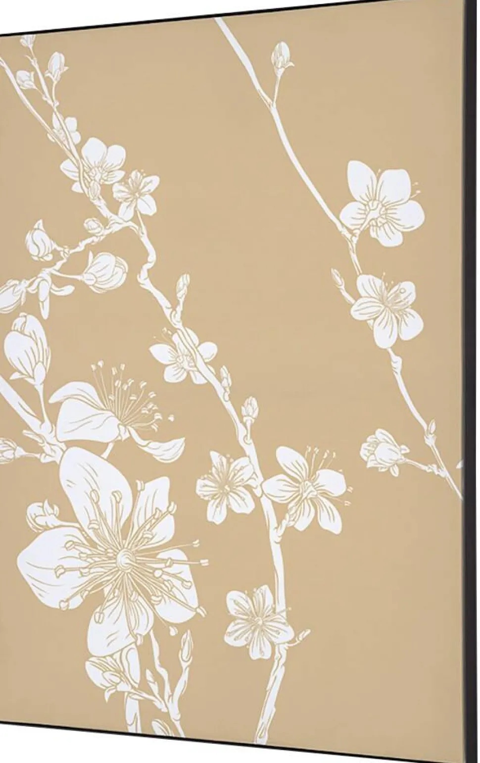 SHOWDOWN Japanese Blossom Textielen Wanddecoratie Multikleur Aluminium