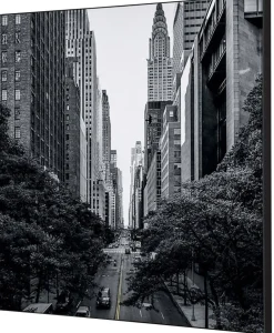 SHOWDOWN New York Manhattan Textielen Wanddecoratie Multikleur Aluminium