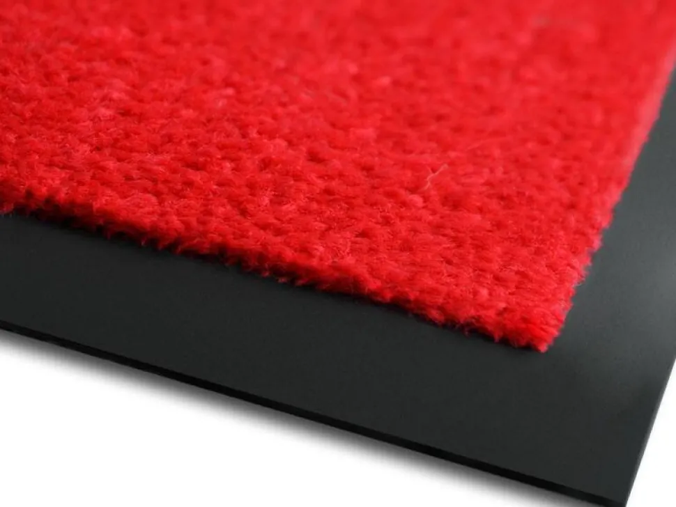 Sky Droogloopmat Monochrome High-Twist nylon, polyamide Rood 4000 x 2000 mm