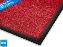 Sky Droogloopmat Monochrome High-Twist nylon, polyamide Rood 4000 x 2000 mm
