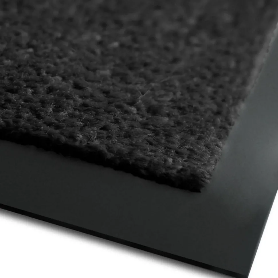 Sky Droogloopmat Monochrome High-Twist nylon, polyamide Zwart 1800 x 1200 mm