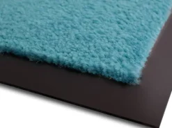 Sky droogloopmat Monochrome High-Twist Nylon, Polyamide Turquoise 900 x 600 mm