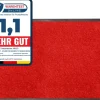 Sky Droogloopmat Monochrome High-Twist nylon, polyamide Rood 1200 x 900 mm