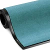 Sky droogloopmat Monochrome High-Twist Nylon, Polyamide Turquoise 1500 x 900 mm