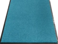 Sky droogloopmat Monochrome High-Twist Nylon, Polyamide Turquoise 1500 x 900 mm