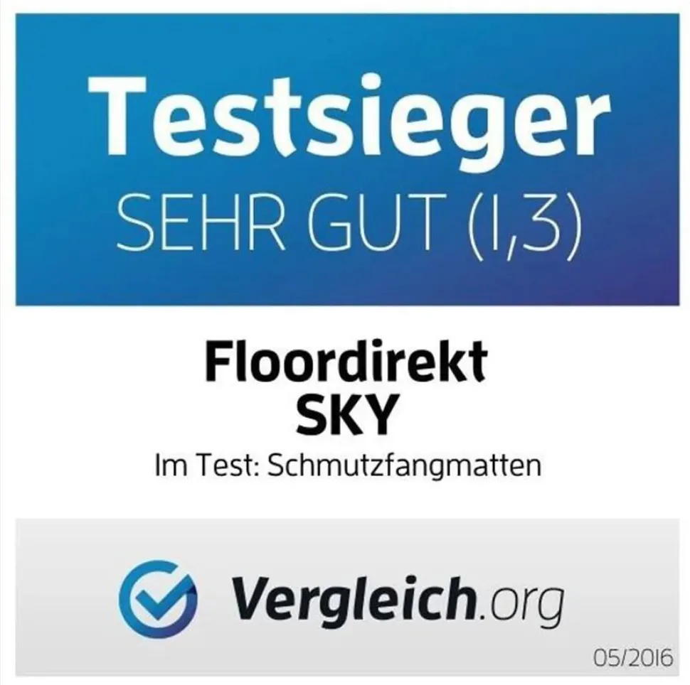 Sky Droogloopmat PP, vinyl Rood 600 x 400 mm