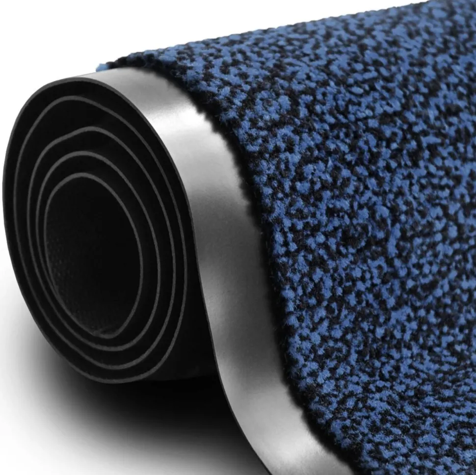 Sky Droogloopmat PP, vinyl Blauw 900 x 600 mm