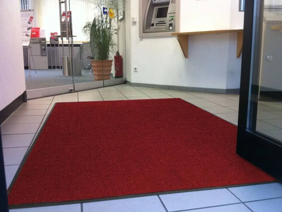 Sky Droogloopmat PP, vinyl Rood 4000 x 2000 mm
