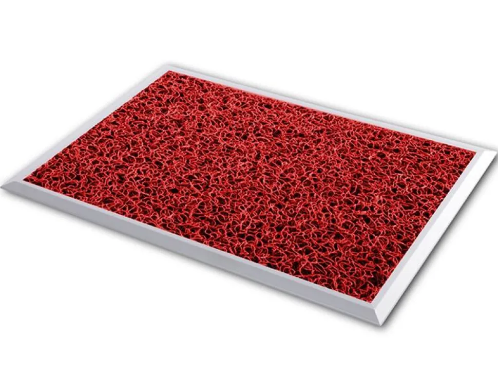 Sky Hygienic Entreemat Aluminium, vinyl Rood 980 x 680 mm