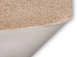Sky Sky Badmat Microvezel, PS (Polystyreen) Rechthoekig Beige, crème 70 x 120 cm