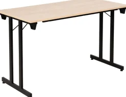 Sodematub Fliptop tafel Ahorn Staal 120 x 60 x 74 mm