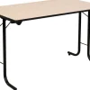 Sodematub Fliptop tafel Ahorn Staal 120 x 70 x 74 mm