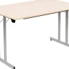 Sodematub Fliptop tafel Ahorn Staal 120 x 80 x 74 mm