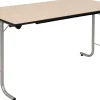 Sodematub Fliptop tafel Ahorn Staal 140 x 70 x 74 mm