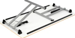 Sodematub Fliptop tafel Ahorn Staal 120 x 70 x 74 mm