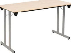 Sodematub Fliptop tafel Ahorn Staal 120 x 60 x 74 mm