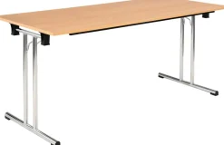 Sodematub Fliptop tafel Beuken Staal 140 x 70 x 74 mm