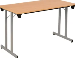 Sodematub Fliptop tafel Beuken Staal 120 x 60 x 74 mm