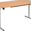 Sodematub Fliptop tafel Beuken Staal 140 x 70 x 74 mm
