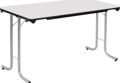 Sodematub Fliptop tafel Grijs Staal 140 x 70 x 74 mm