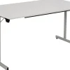 Sodematub Fliptop tafel Grijs Staal 140 x 80 x 74 mm