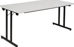 Sodematub Fliptop tafel Grijs Staal 160 x 80 x 74 mm