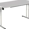 Sodematub Fliptop tafel Grijs Staal 140 x 70 x 74 mm