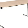 Sodematub Fliptop tafel Grijs Staal 160 x 70 x 74 mm