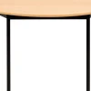 Sodematub Halfrond Halfronde tafel Beuken IJzer Zwart 1.400 x 700 x 740 mm