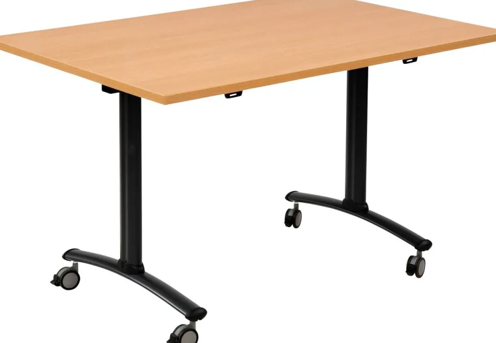 Sodematub HV3 Fliptop tafel Beuken Staal 120 x 80 x 72 mm