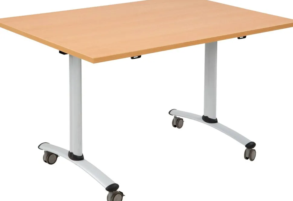 Sodematub HV3 Fliptop tafel Beuken Staal 120 x 80 x 72 mm