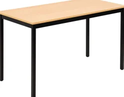 Sodematub Rechthoekig Tafel Zwart IJzer Zwart 1.400 x 700 x 740 mm