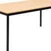 Sodematub Rechthoekig Tafel Zwart IJzer Zwart 1.600 x 800 x 740 mm