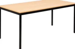 Sodematub Rechthoekig Tafel Zwart IJzer Zwart 1.600 x 800 x 740 mm