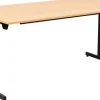 Sodematub Rechthoekig Vouwtafel TPMU168 Beuken Hout Zwart 1.600 x 800 x 740 mm