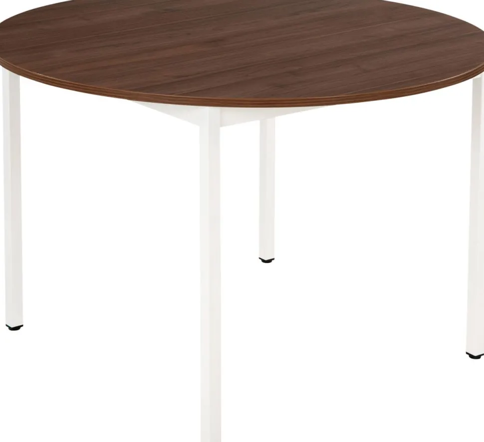 Sodematub Ronde tafel Walnoot Staal 1,100 x 740 mm