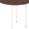 Sodematub Ronde tafel Walnoot Staal 800 x 740 mm