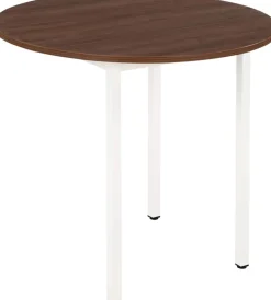 Sodematub Ronde tafel Walnoot Staal 800 x 740 mm
