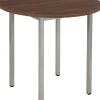 Sodematub Ronde tafel Walnoot Staal 800 x 740 mm