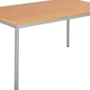 Sodematub Tafel Beuken Staal 1,400 x 800 x 740 mm