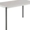 Sodematub Tafel Grijs Staal 1,200 x 600 x 740 mm