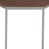 Sodematub Tafel Walnoot Staal 1,200 x 600 x 740 mm